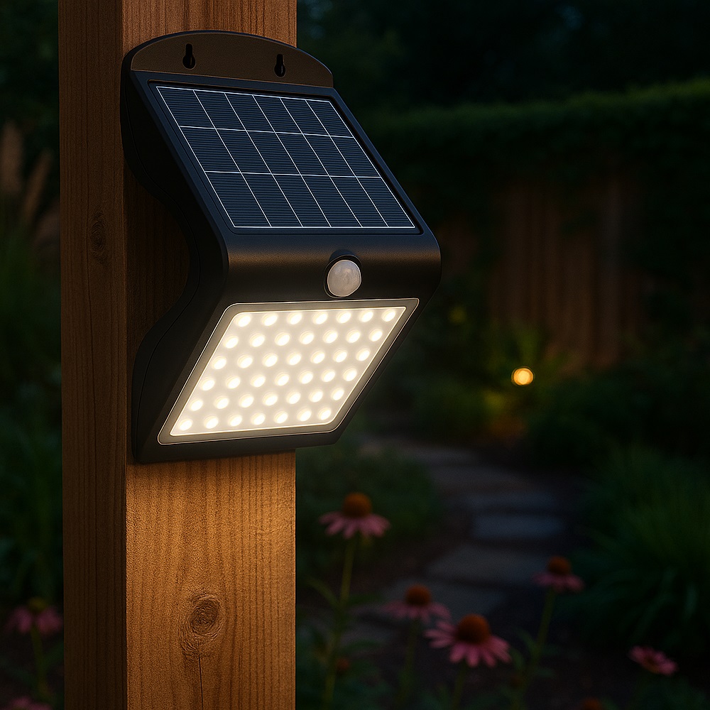 4W Solar LED Wall Light