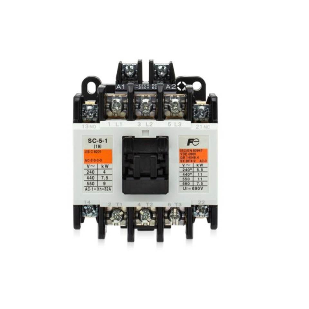 Fuji Electric Magnetic Contactor 32A  415V Coil Voltage SC5-1/415V 