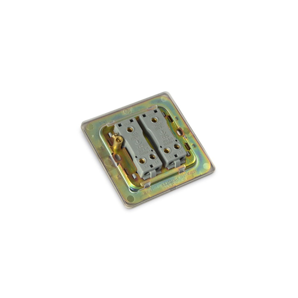 FYM 10A 2 Gang 2 Way Switch 