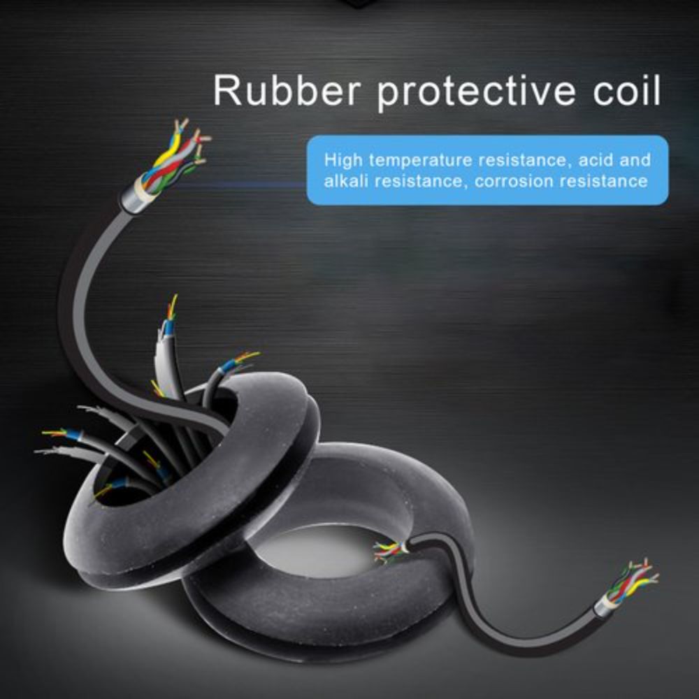 thumbnail image 2 of Metra SB8-20 Firewall Snap Grommets For 8 AWG Car Audio Power Wire - 20 Pack - Amp Install 2 of 3