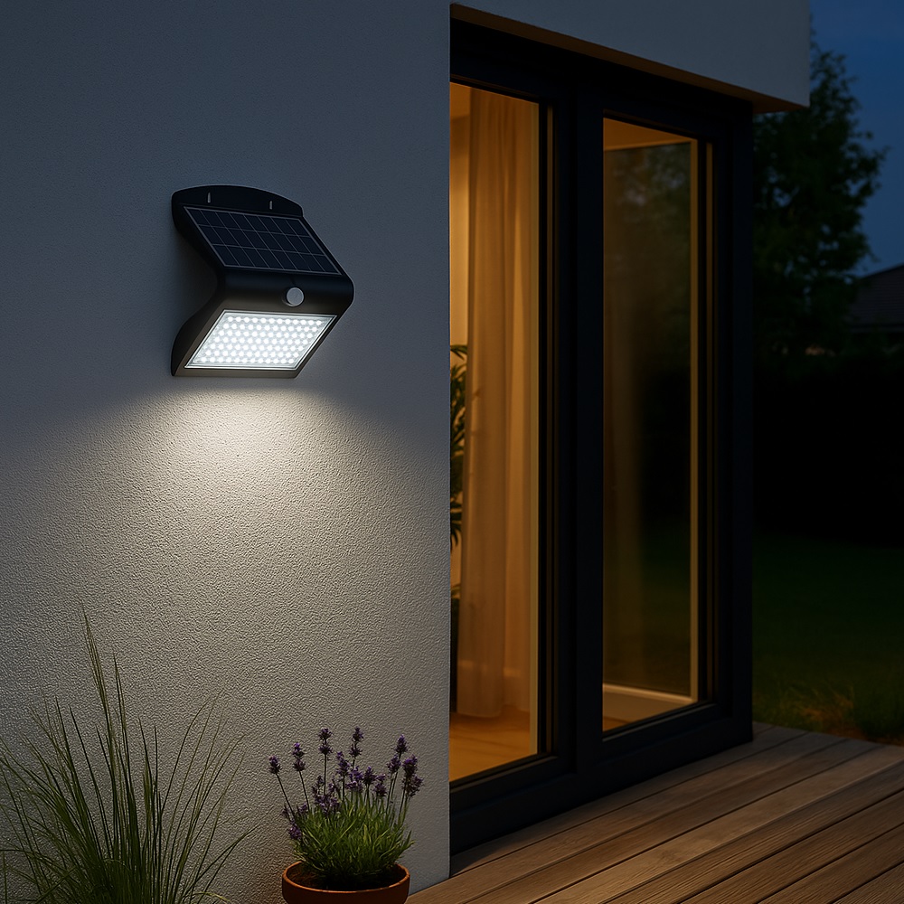 Solar Wall Light Butterfly 8W