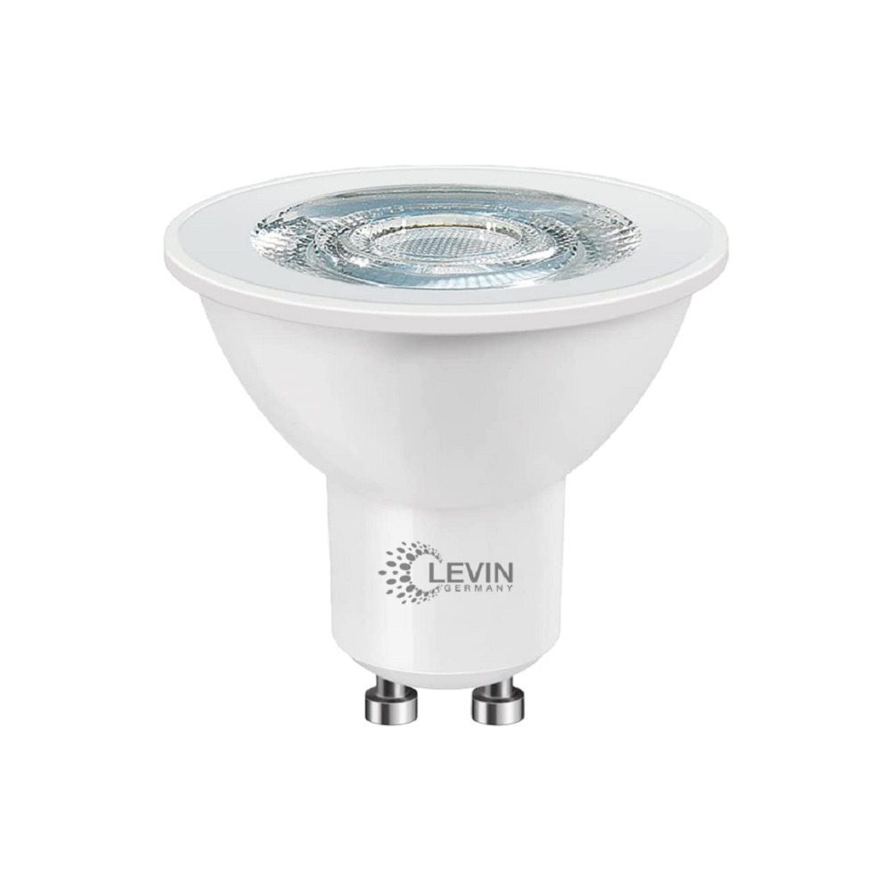 Elitco - HALOGEN LAMP GU10 LED 6W 220-240V 3000K WARM WHITE IP20 36°,  Ø50MM., NON-DIMMABLE, FLICKER FREE