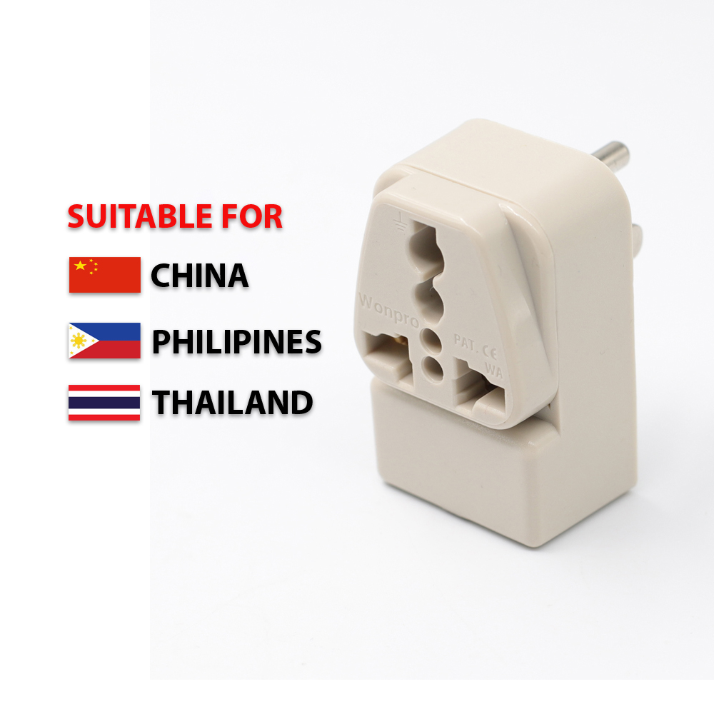 Wonpro Universal Adaptor(Dual socket)